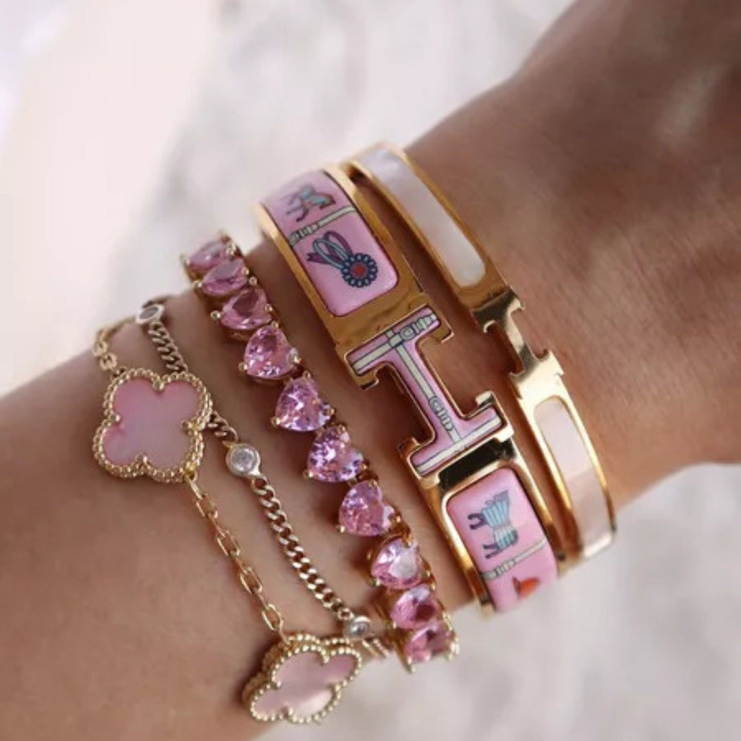 AMALFI | Roze Armband