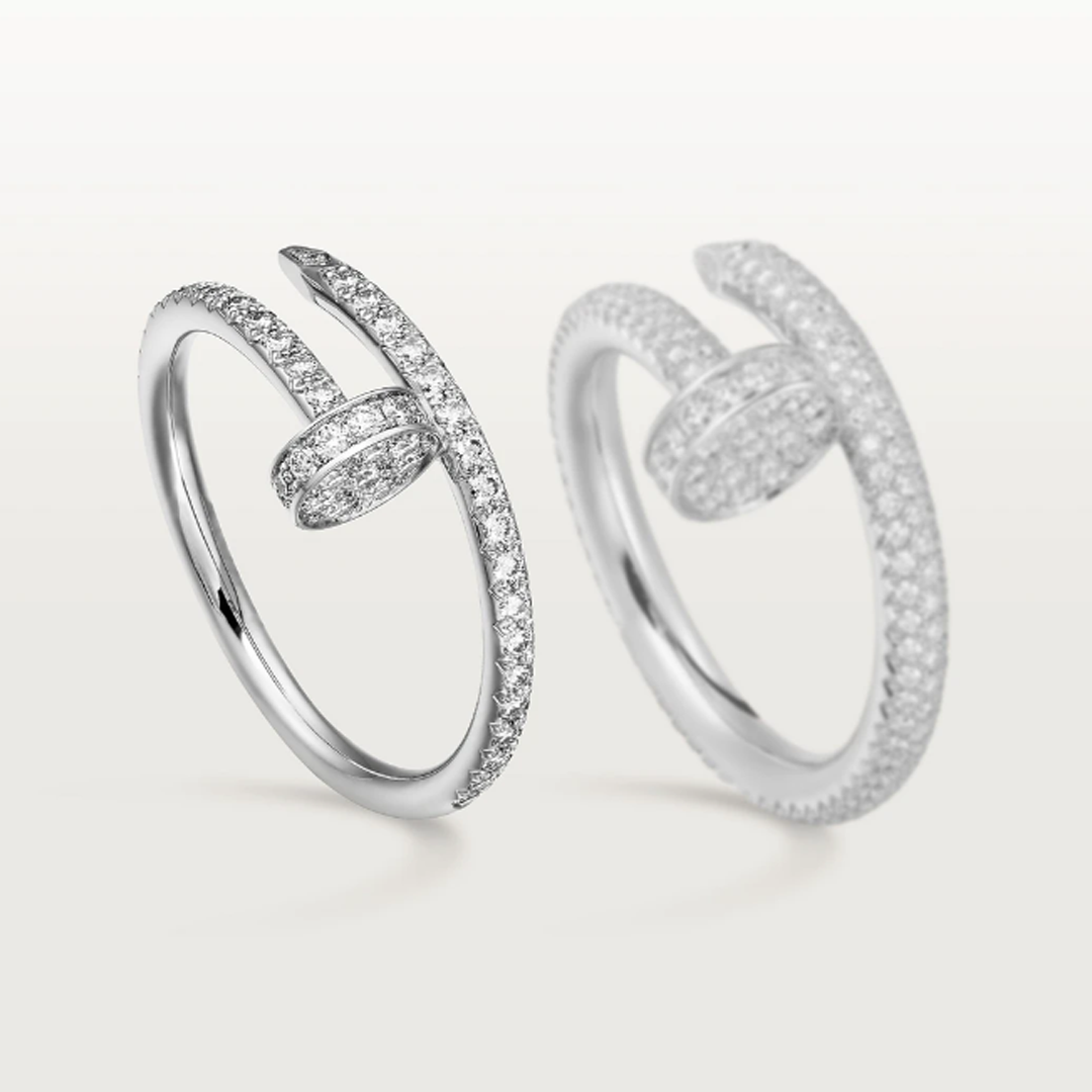 SPIJKER Elegante Ring met Zirkonia