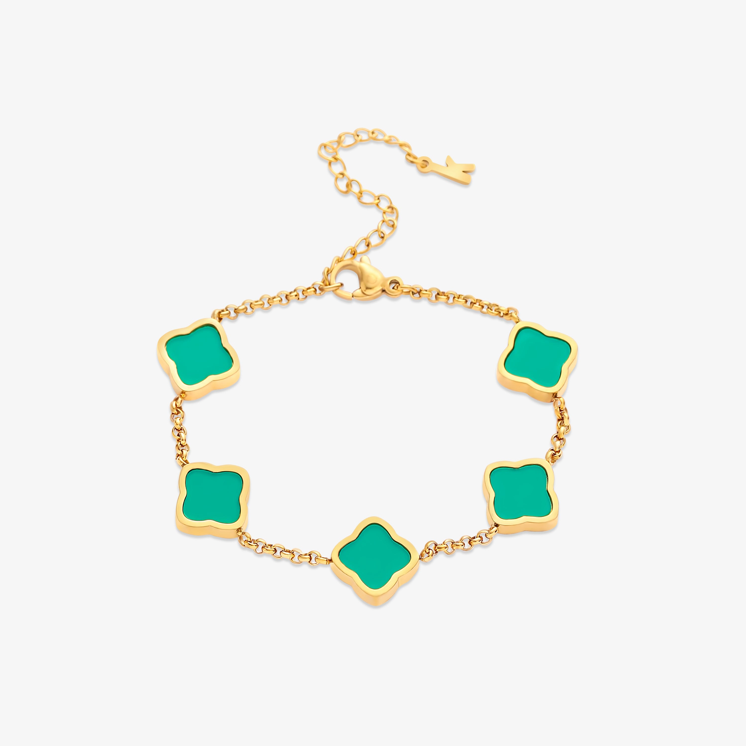 CLOVER Gouden Armband