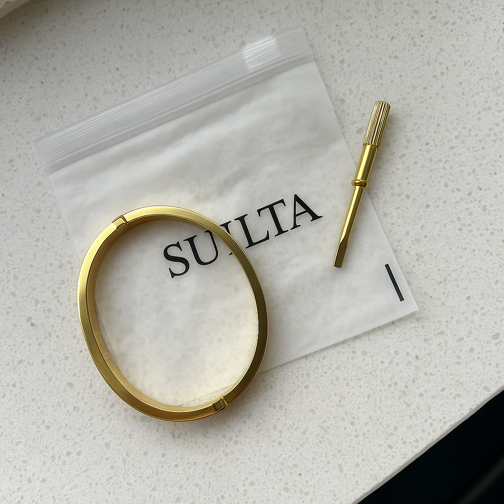 VALENCIA Elegantes Goldarmband