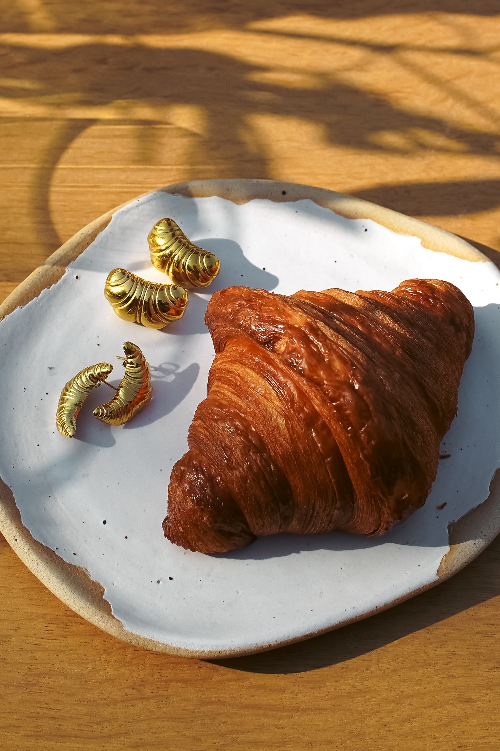 CROISSANT Mini Ohrringe