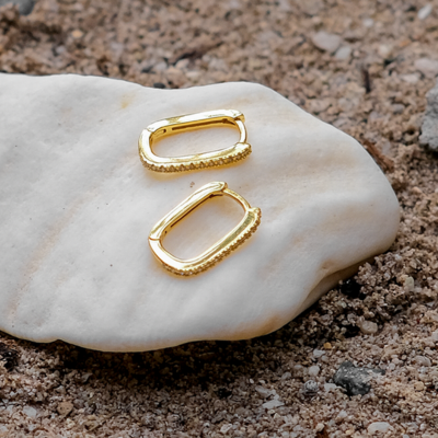 Quadratische Melissa-Ohrringe