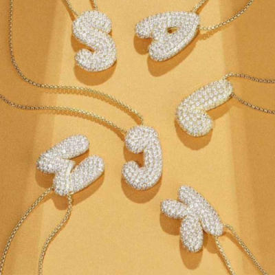 DU | Personalisierte Initialenkette