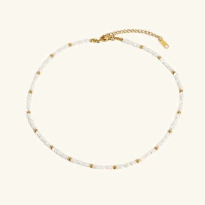 BALI Golden Pearl Necklace