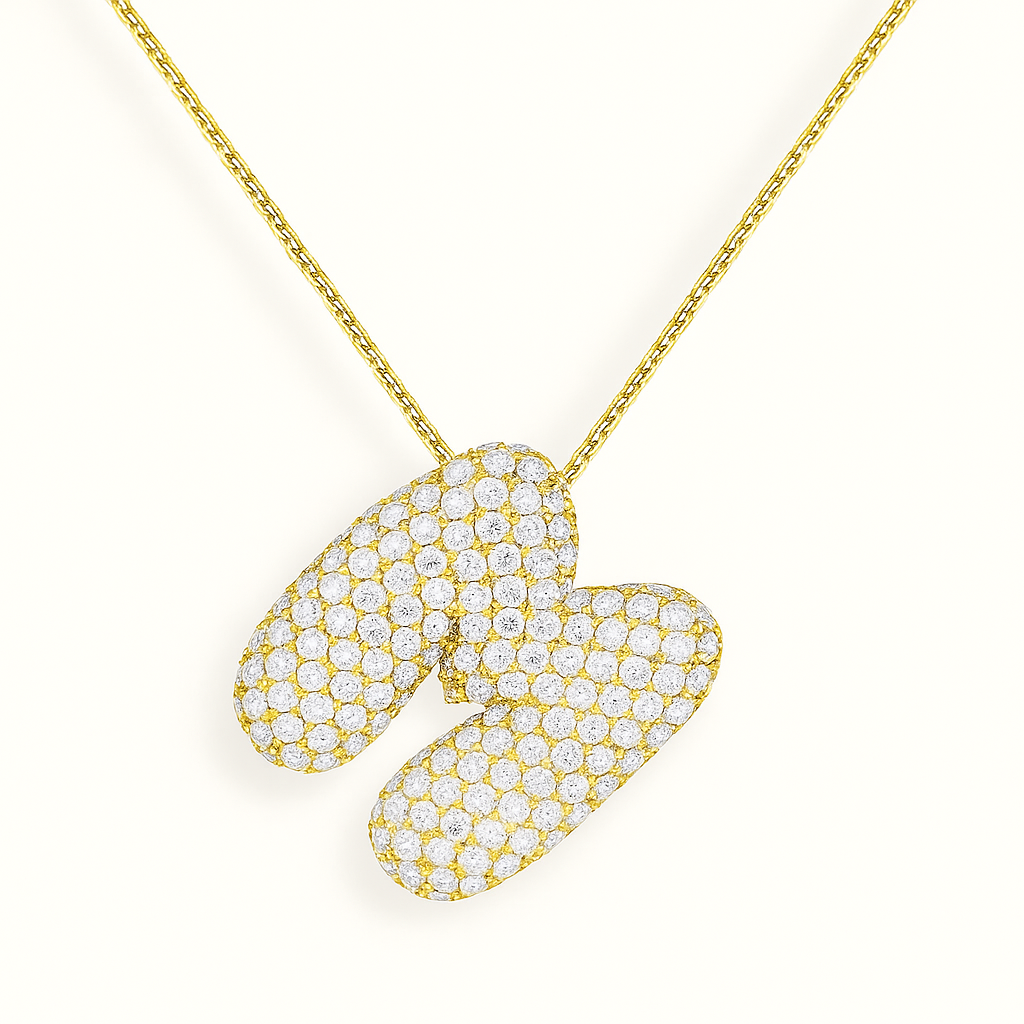 DU | Personalisierte Initialenkette