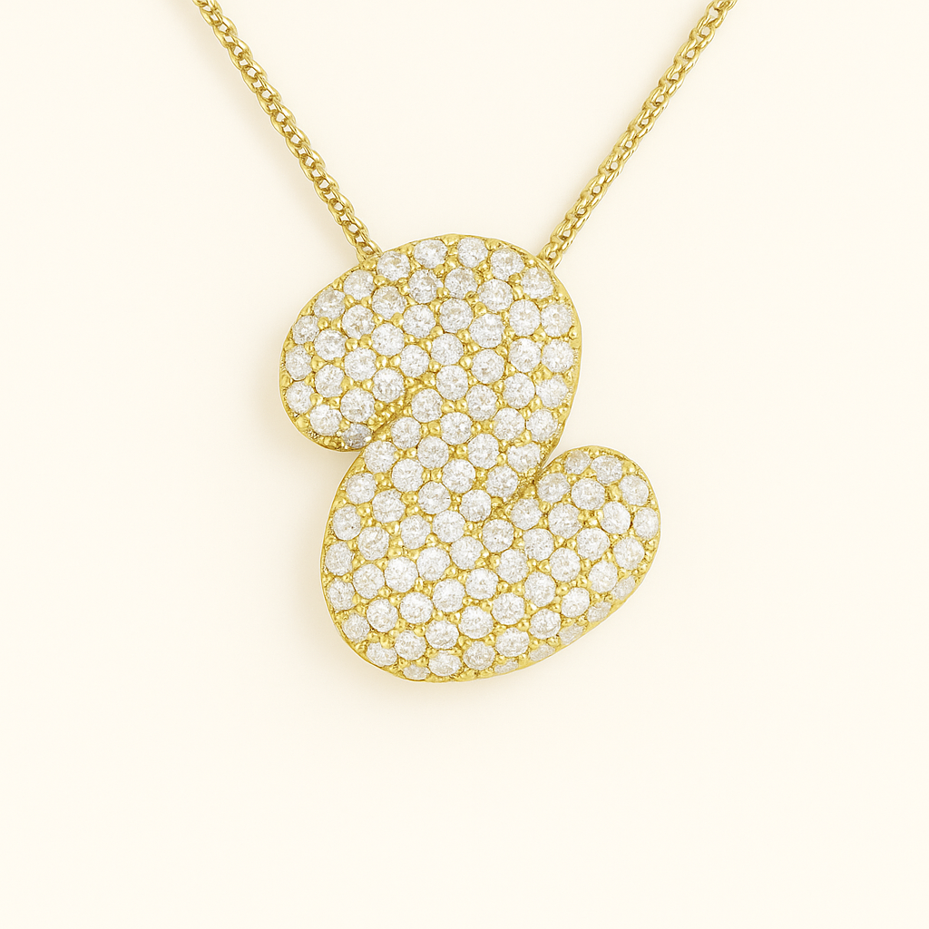 DU | Personalisierte Initialenkette