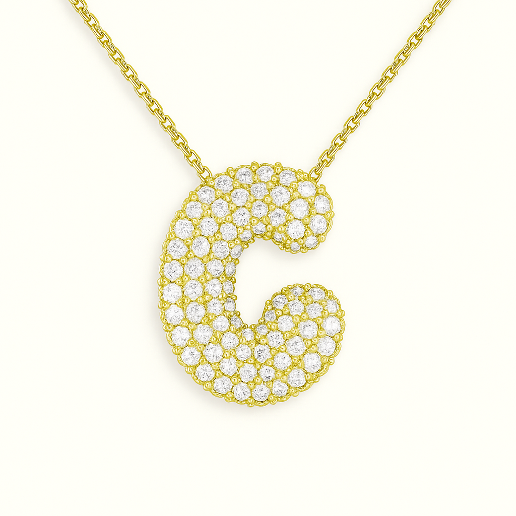 DU | Personalisierte Initialenkette