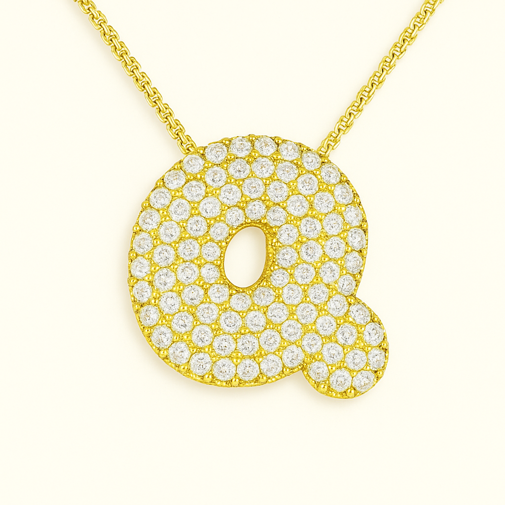 DU | Personalisierte Initialenkette