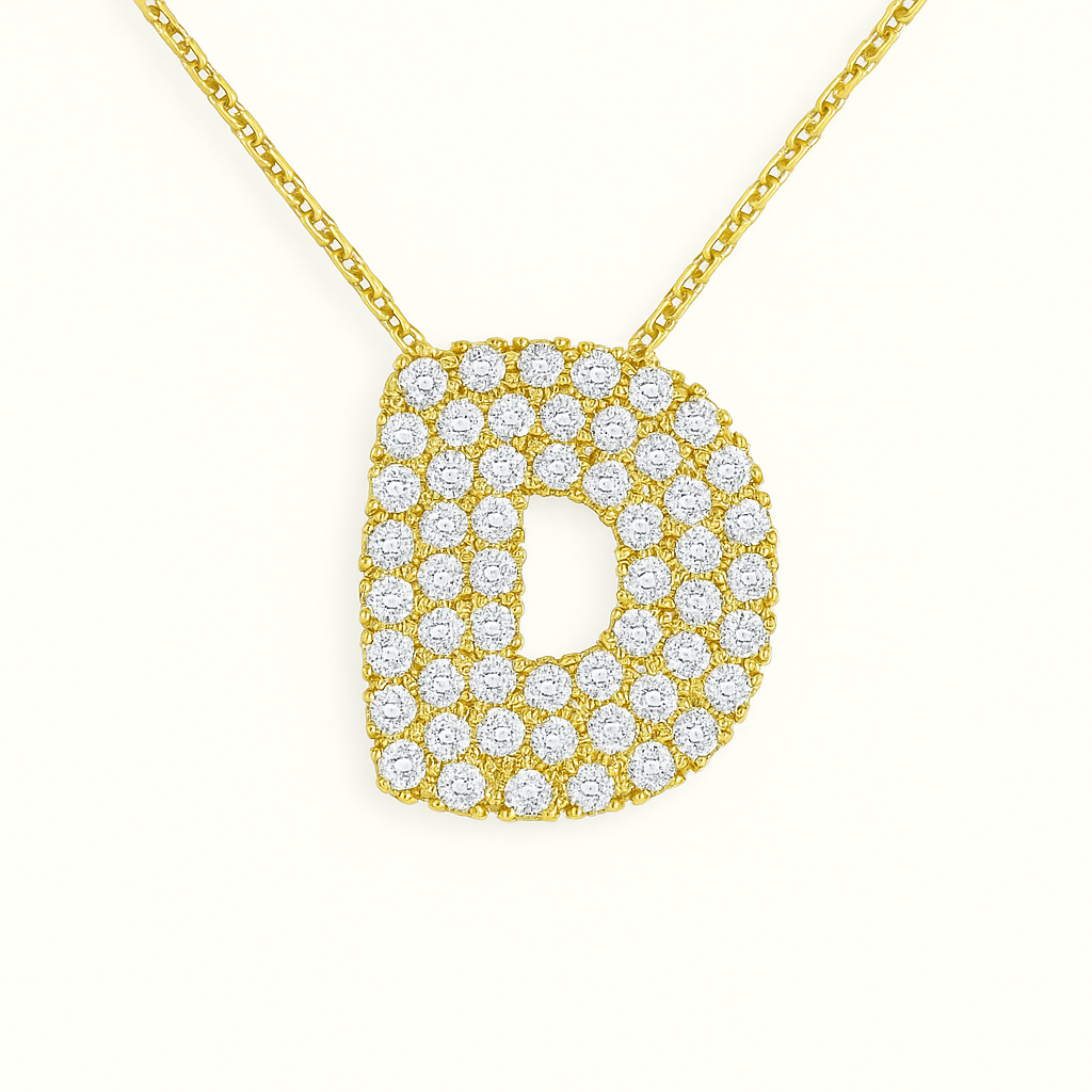 DU | Personalisierte Initialenkette