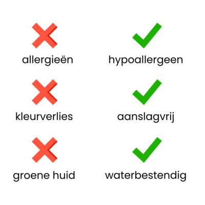 NICOLE Klaver Oorbellen
