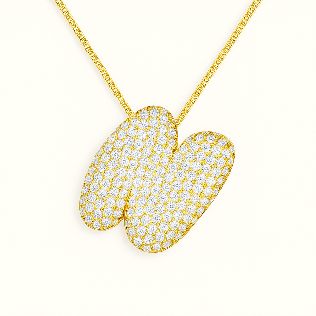 DU | Personalisierte Initialenkette