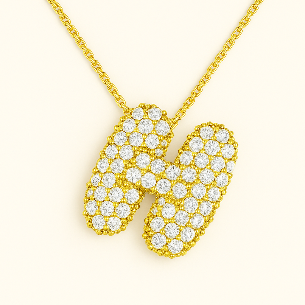 DU | Personalisierte Initialenkette